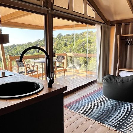 ホテル Glamping - Il Giardino Di San Giorgio "Armida" Montorgiali エクステリア 写真