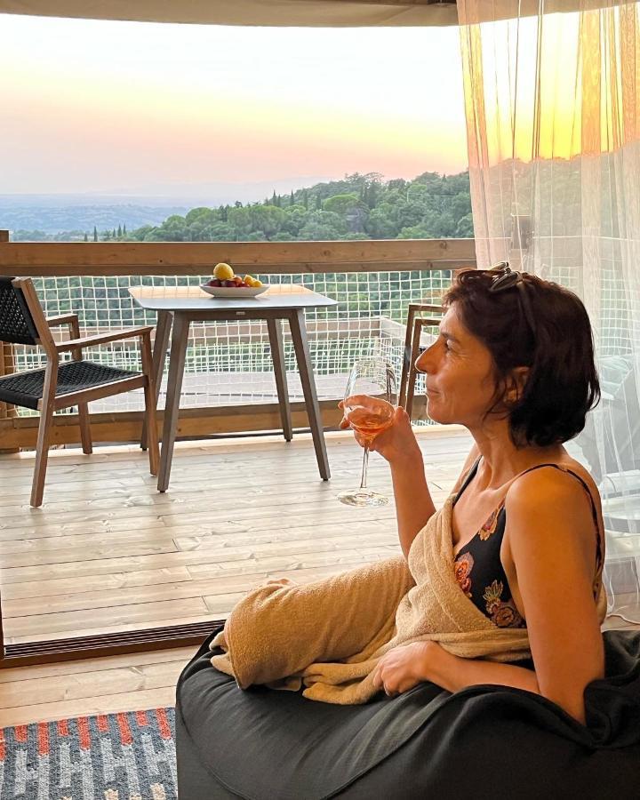 ホテル Glamping - Il Giardino Di San Giorgio "Armida" Montorgiali エクステリア 写真