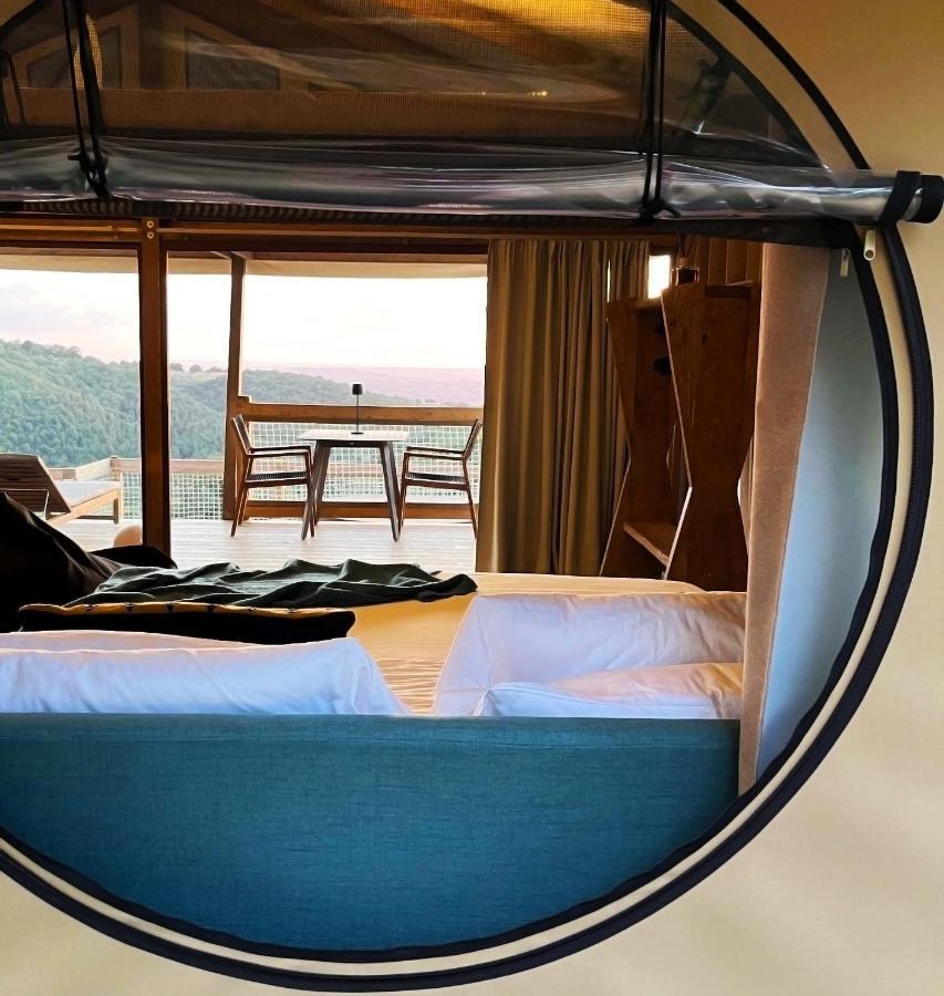 ホテル Glamping - Il Giardino Di San Giorgio "Armida" Montorgiali エクステリア 写真