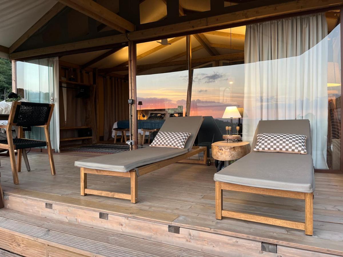 ホテル Glamping - Il Giardino Di San Giorgio "Armida" Montorgiali エクステリア 写真