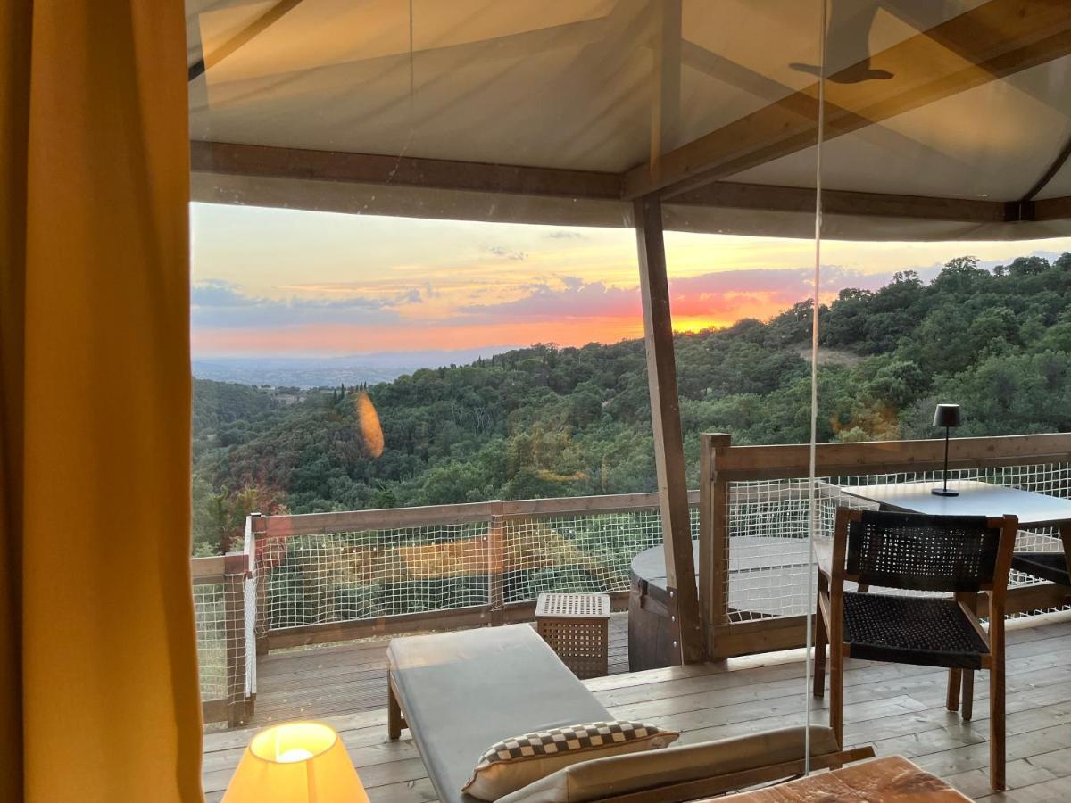 ホテル Glamping - Il Giardino Di San Giorgio "Armida" Montorgiali エクステリア 写真