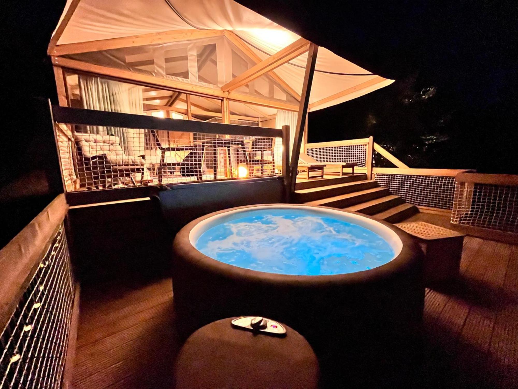 ホテル Glamping - Il Giardino Di San Giorgio "Armida" Montorgiali エクステリア 写真
