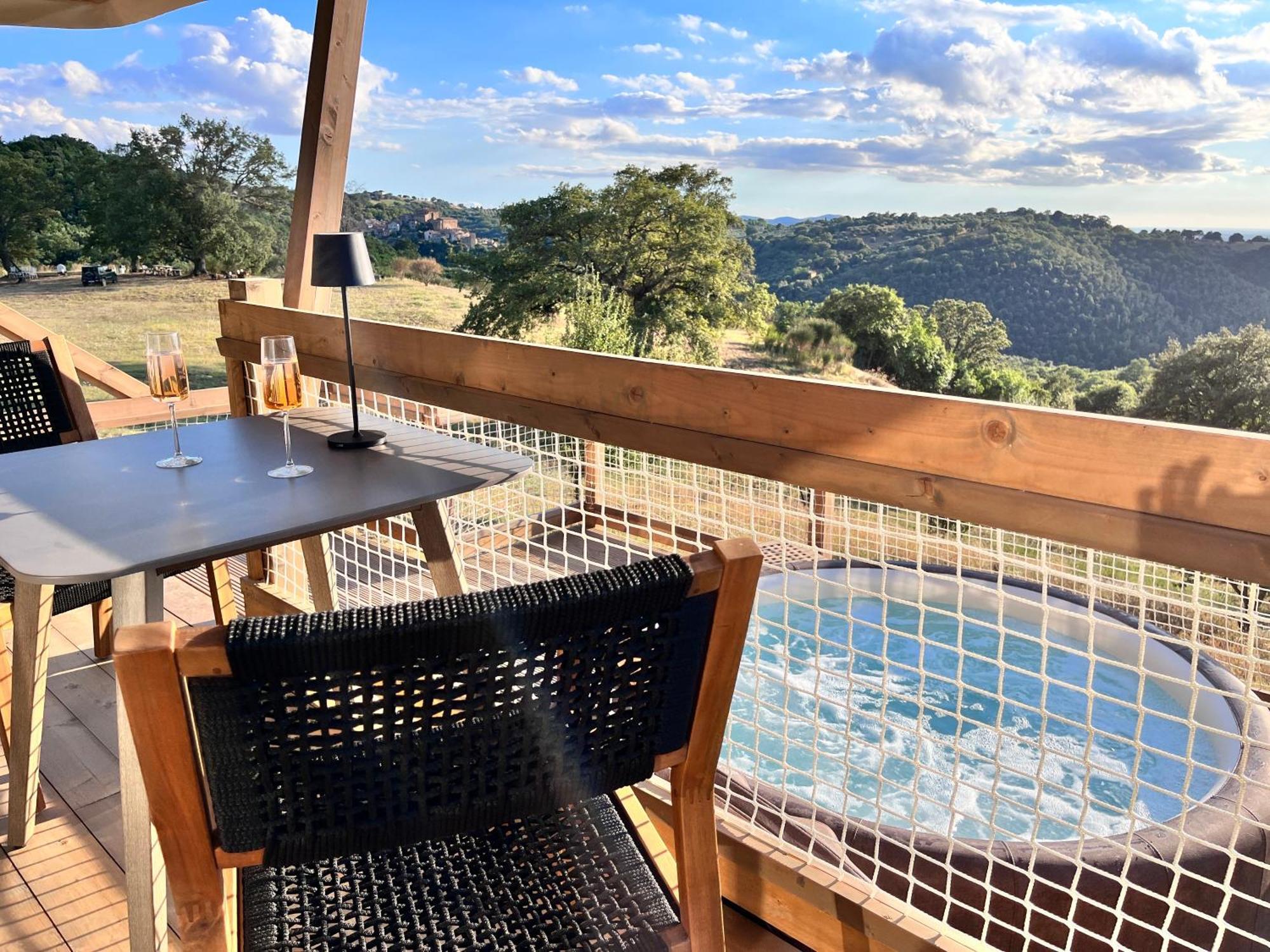 ホテル Glamping - Il Giardino Di San Giorgio "Armida" Montorgiali エクステリア 写真